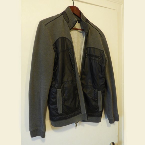 **SOLD** HUGO BOSS - Hybrid full zip cardigan - Sz L (fits M) - Picture 2 of 13